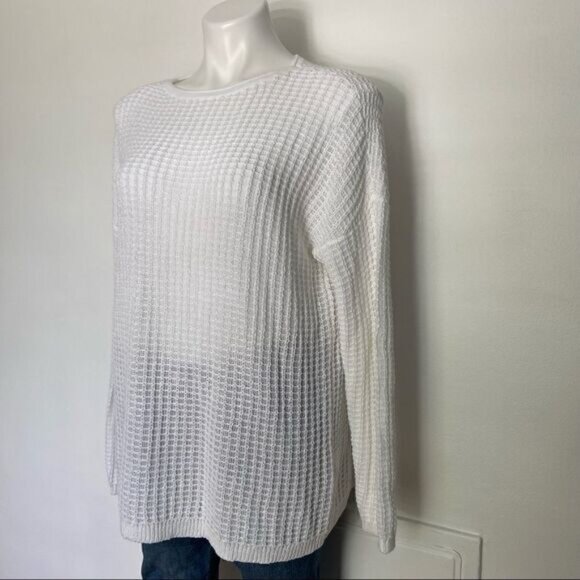 J Jill Texture Easy Boatneck sweater - Picture 5 of 7